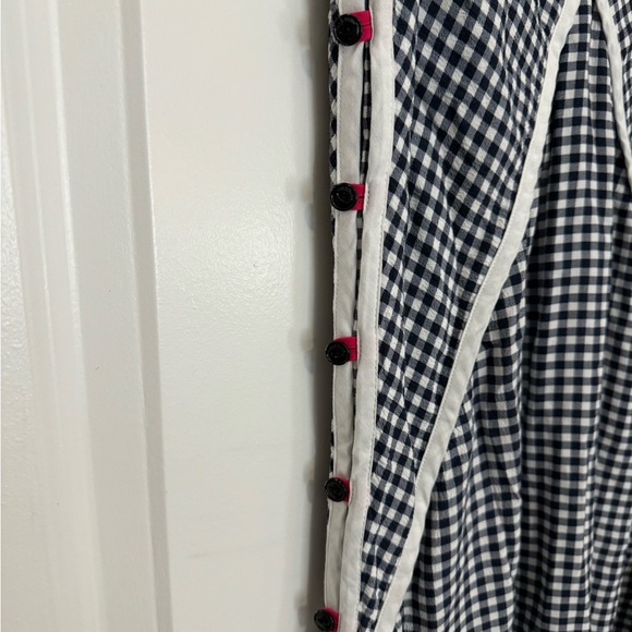 rag & bone Navy and White Checkered Dress size S - Picture 2 of 4